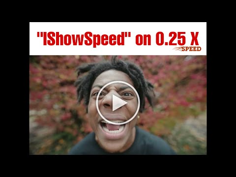 If “IShowSpeed” Song Played on 0.25X  | Beluga