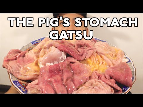 [Gatsu, the Pig's stomach] The charm of gatsu and 4 different ways to enjoy eating it!