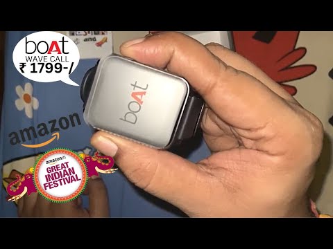 boAt wave call smart unboxing l Best Watch Under ₹1,500🔥l Great Indian Festival l Cheapest watch