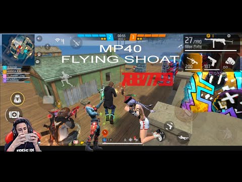 MP40 FLYING SHOAT #bestguninfreefiremaxclashsquad #handcam #freefiregaming