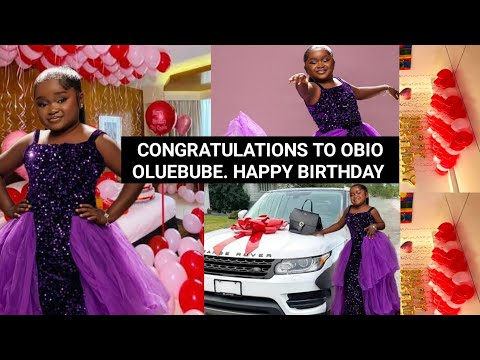 Actress Obio Oluebube Receives Biggest Birthday on Her 20th Birthday from Sonia Uche Chinenye Nnebe