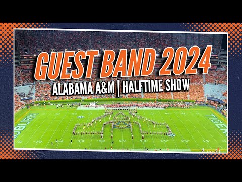 Alabama A&M Marching Band | Auburn Game Performance | 2024 HALFTIME | 4K FULL SHOW