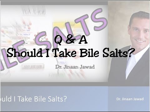 Q&A: Should I Take Bile Salts?