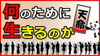 【何のために生きるのか】天命を知れば、人生が充実する！