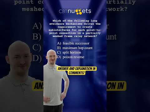 Which of the following loop avoidance mechanisms drives the...? #ciscocertification #ccna