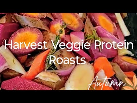 One Pan Harvest Roasts🍠Easy Vegan Meals🍁#holidaymeals #easyveganrecipes #veganmeals