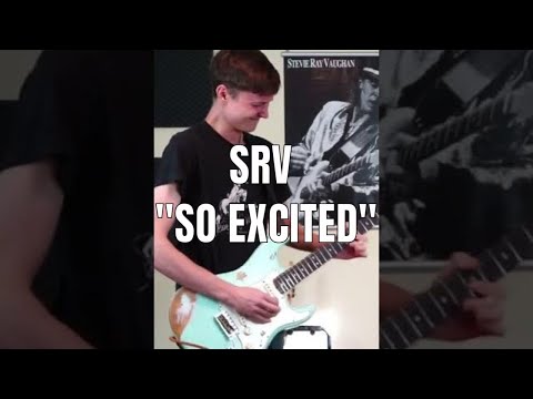 "So Excited" - SRV (Live at El Mocambo) Guitar Lick !!! #shorts