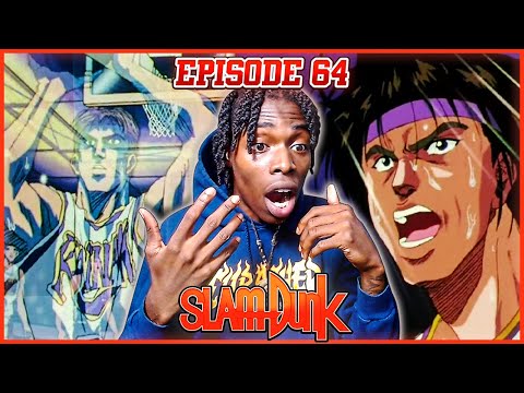 🏀NOBU THAT NAGA‼️| SLAM DUNK | Episode 64 | REACTION