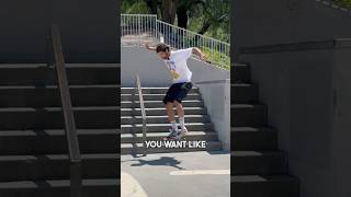 The 3 EASIEST ways to skate down stairs?! #skateboarding #skate #sk8 #shorts