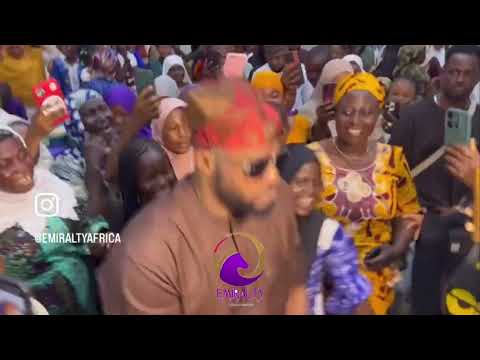 ODUNLADE ADEKOLA’S ARRIVAL AT AFEEZ OWO’S FATHER’S BURIAL CEREMONY