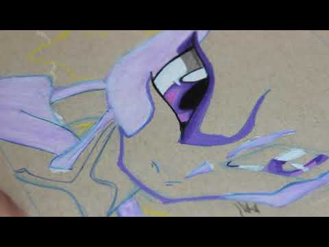 Drawing| Mewtwo| Pokemon The First Movie| Scene Replication