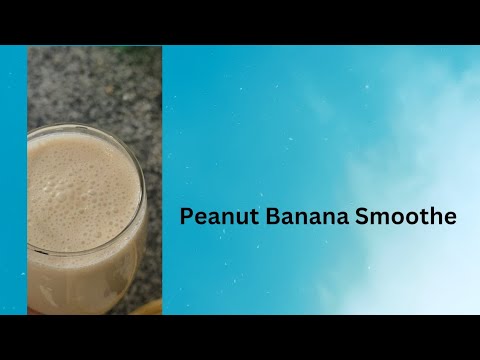 The Ultimate Peanut Banana Smoothie Recipe You Need to Try! 🥤🍌