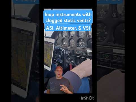 Pitot Static System clogged / Private Pilot