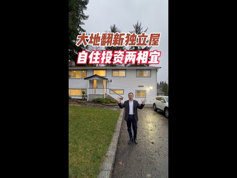 大地翻新独立屋自住投资两相宜