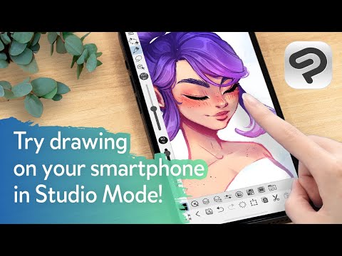 Try drawing on your smartphone! | Clip Studio Paint Studio Mode