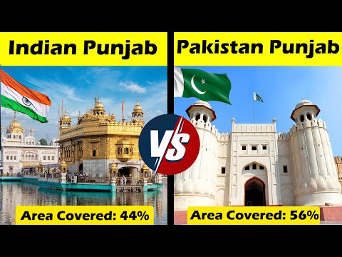 Indian Punjab Vs Pakistan Punjab Comparison in Hindi | India VS Pakistan Punjab 2024