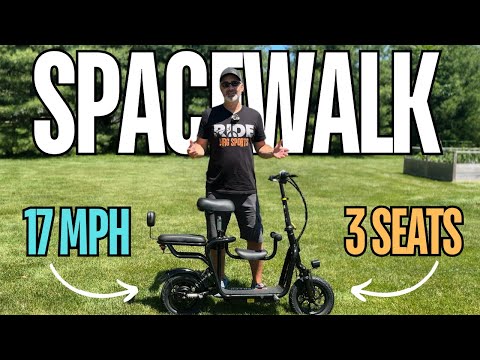 THIS 3-SEATER SURPRISED ME! SPACEWALK EILLEO ELECTRIC SCOOTER