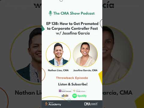 EP 138: [Interview] How to Get Promoted to Corporate Controller Fast w/ Josefina García (Throwback)