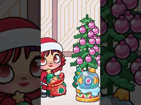 🤩Christmas tree🎄😍|avatar world #avatar world#shortsvideo #tocaboca