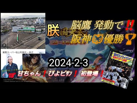 【三国天武】もはや脳鷹発動で阪神優勝🏆でしょ‼️