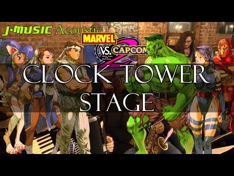 "Clock Tower Stage" (Marvel vs. Capcom 2) LIVE Jazz Cover // J-MUSIC Pocket Band