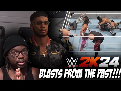 BLAST FROM THE PAST ELIMINATION CHAMBER!!! | WWE 2K24 MY RISE UNDISPUTED EP. 7