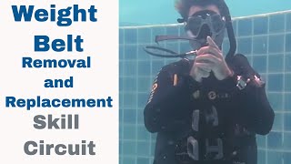 Weight Belt Removal & Replacement • Divemaster & PADI IDC Skill Circuit