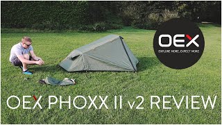 Review: OEX Phoxx II v2 - 2 man backpacking tent