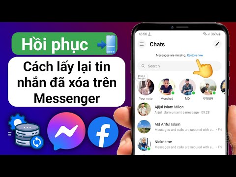 Cách Khôi phục Tin nhắn Đã Xóa Trên Messenger mới nhất 2025