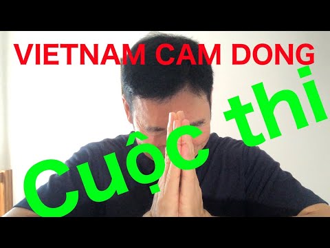 VIETNAM CAM DONG    Cuộc thi