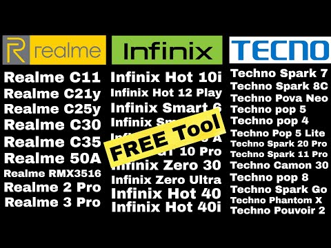 2024, Realme, Infinix, Techno, FRP, Pattern Pin, Password, New Unlock Tool | Star Mobile Care