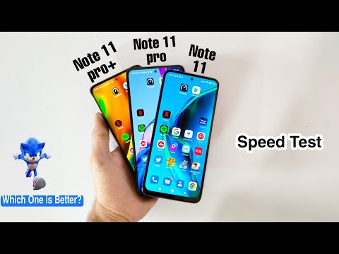 redmi note 11 vs redmi note 11 pro vs redmi note 11 pro plus Speed Test & Comparison