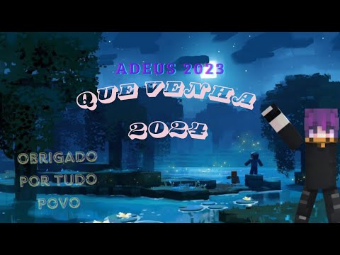 Adeus 2023! Retrospectiva das minhas metas! #minecraft