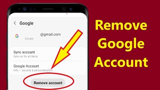 How to Remove Google Account from Android Phone!! - Howtosolveit