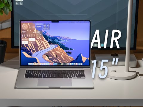 「黑貓」銀色 M3 MacBook Air 15 開箱 + 三周體驗: 超贊的大屏輕薄日常本