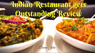 Indian Restaurant gets Outstanding Review - 5 stars