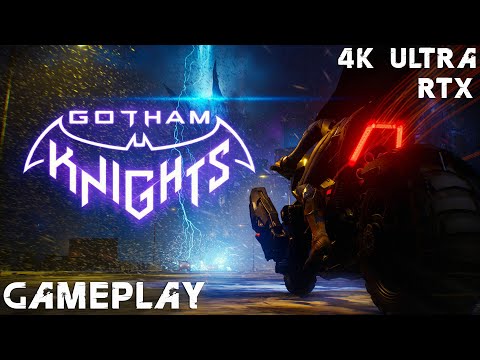 GOTHAM KNIGHTS Gameplay 4K Ray Tracing PC No Commentary