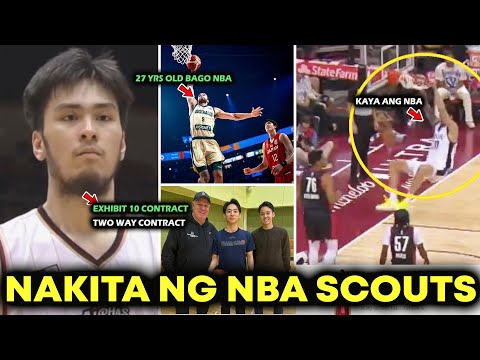 Kaya ang NBA  Exhibit 10 at Two Way Kai Sotto offer maabot dahil sa magandang performance at posible