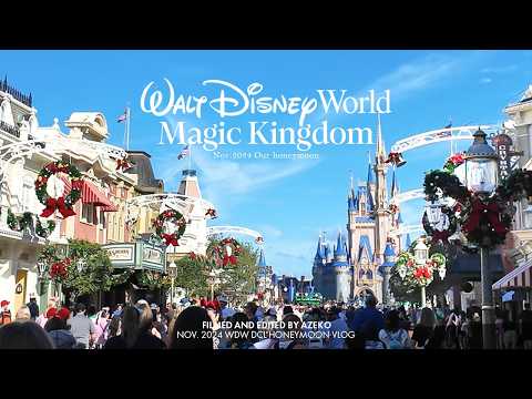 🏰✨OUR DISNEY WORLD HONEYMOON #2 | MAGIC KINGDOM DAY！！