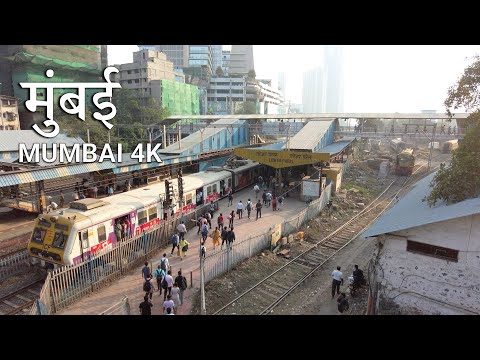 REAL Life Ambience in MUMBAI 🇮🇳 - INDIA Walking Tour 4K (UHD)