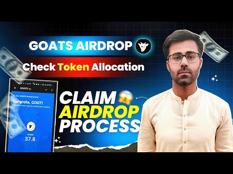 Goats Airdrop Check Token Allocation || Goats Airdrop Eligibility Criteria || Goats Airdrop Listing