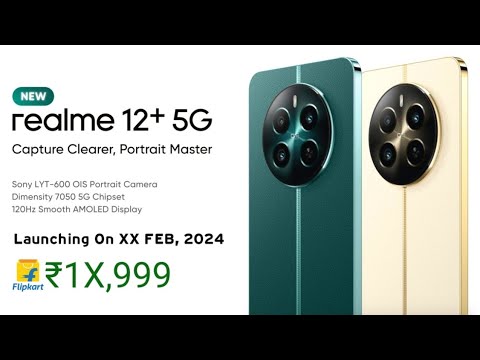 Realme 12 Plus 5G - India Launch | Realme 12+ 5G  Price in India & Specs | Realme 12 + 5G Unboxing