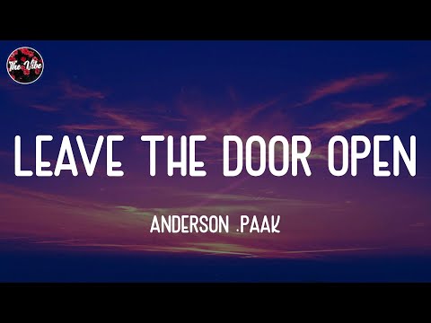 Anderson .Paak - Leave the Door Open (Lyrics)