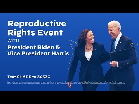 Reproductive Rights Groups Endorse Biden-Harris Ticket