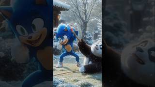 Sonic fight Marvel Heroes vs Kung fu Panda vs Minion Bob #ai #marvel #supersonic #superhero #hulk