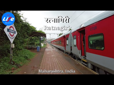 Sangameshwar Railway Station Walking Tour - Nestled in the Picturesque Region of Ratnagiri INDIA 4K