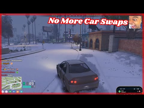 PD Is Not Happy After Besties Did Too Many Car Swaps In Chase | NoPixel 4.0 GTARP