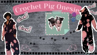 Crocheting A Pig onesie