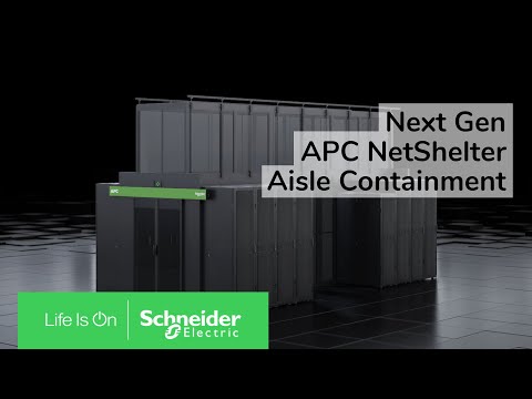 APC NetShelter Aisle Containment for cold or hot aisle containment