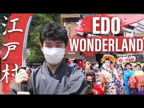 EDO Wonderland Nikko - I went back in time to be a samurai | Easy Japanese English Subtitles